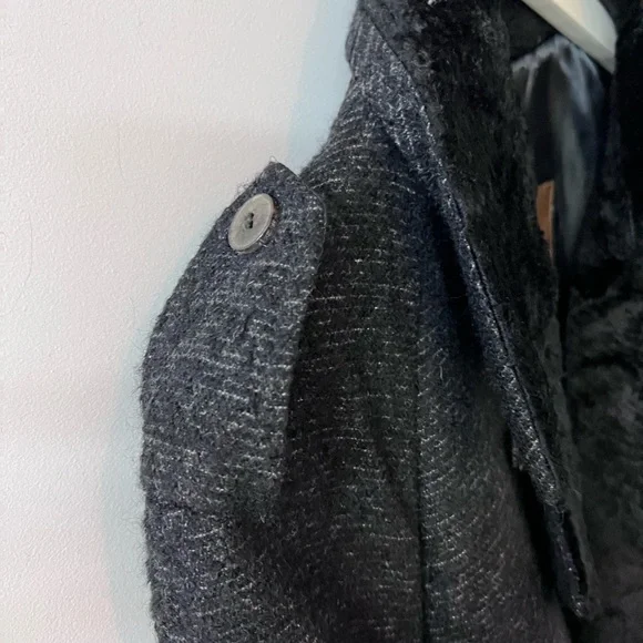 Men’s Zara belted double breasted coat size M - Picture 2 of 7